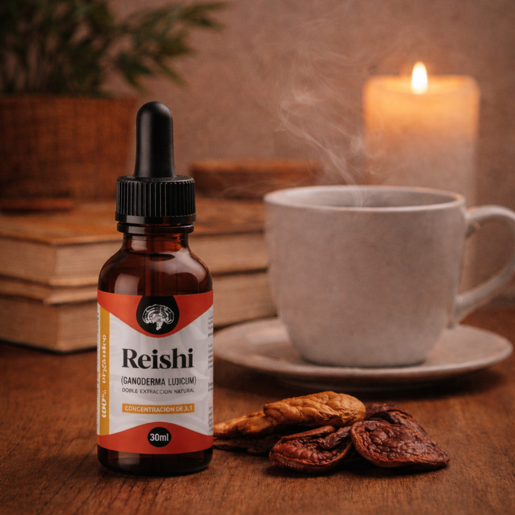 🌙 Reishi Zen 3X – Equilibrio y Sueño Profundo Natural