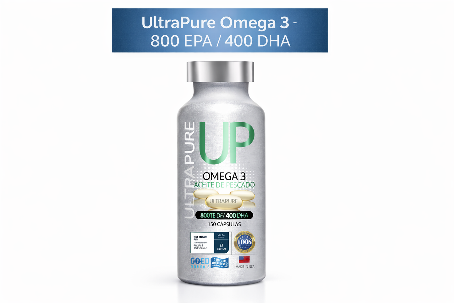 OmegaCardio + – Omega-3 Premium para Corazón & Mente