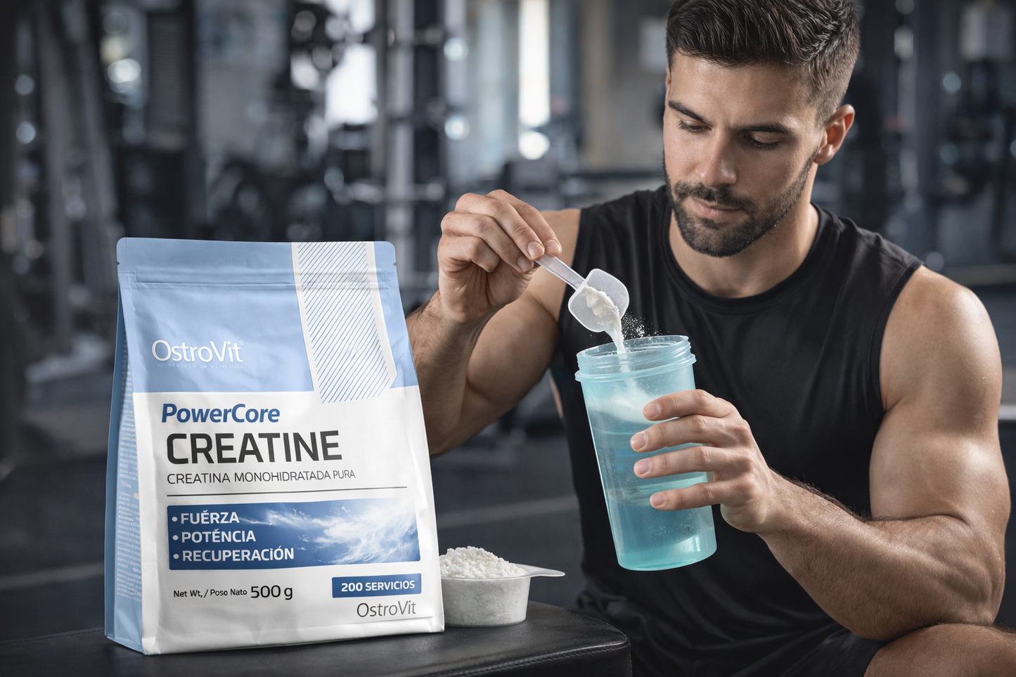⚡ PowerCore Creatine – Fuerza que se nota en el espejo