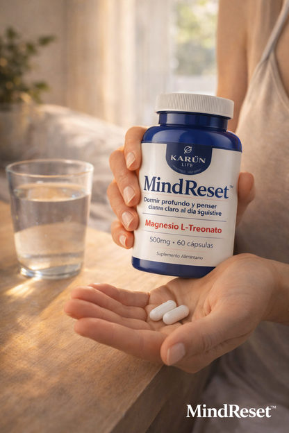 MindReset™ – Dormir profundo y pensar claro al día siguiente
